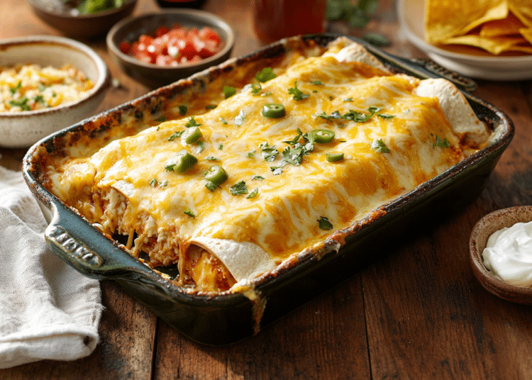 Special Inside Out Enchiladas