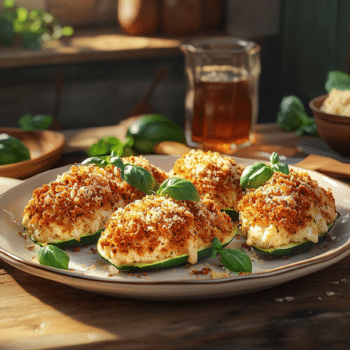 Chicken Stuffed Zucchini Boats2