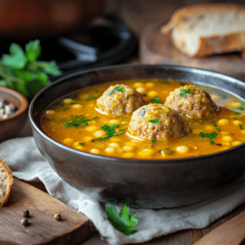 Persian Soup With Gondi2