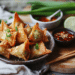 Crispy Chicken Wontons With Spicy Chili And Lime Sauce 14 Crispy Chicken Wontons With Spicy Chili And Lime Sauce