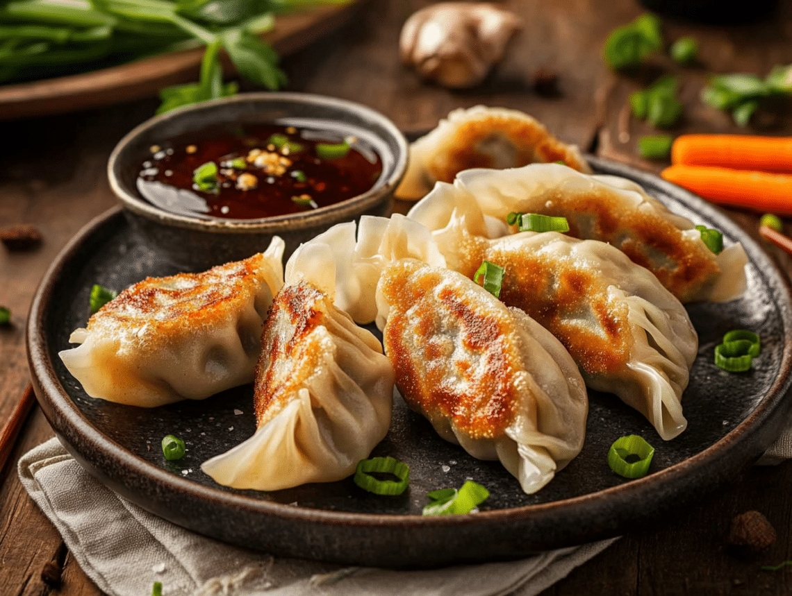 Classic Pork And Vegetable Gyoza