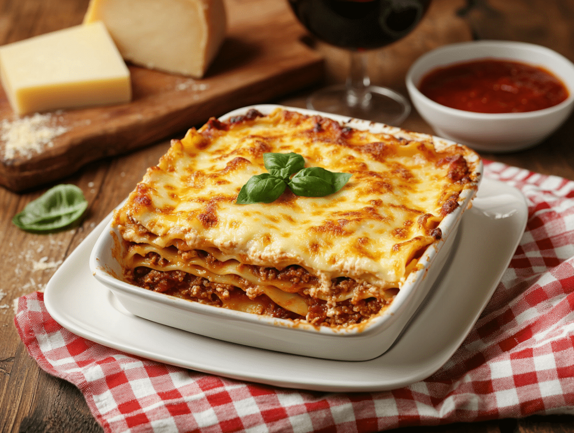 Authentic Italian Lasagne 1 Authentic Italian Lasagne