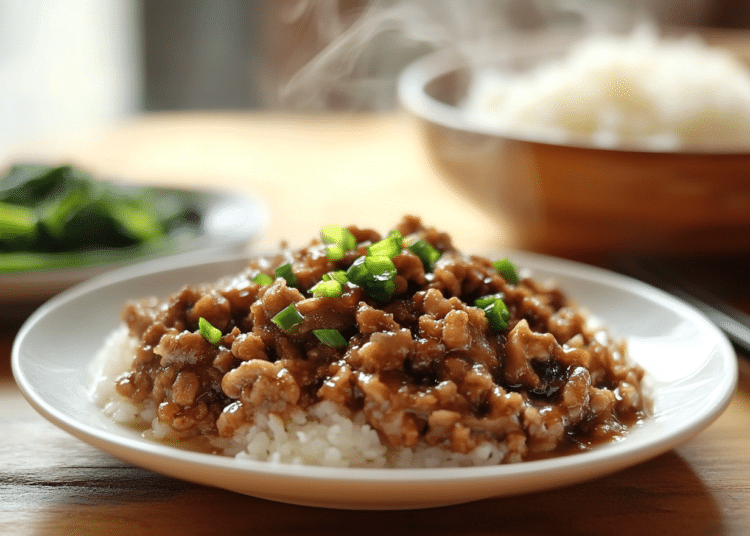 Yummy Steamed Minced Pork With Dried Scallops