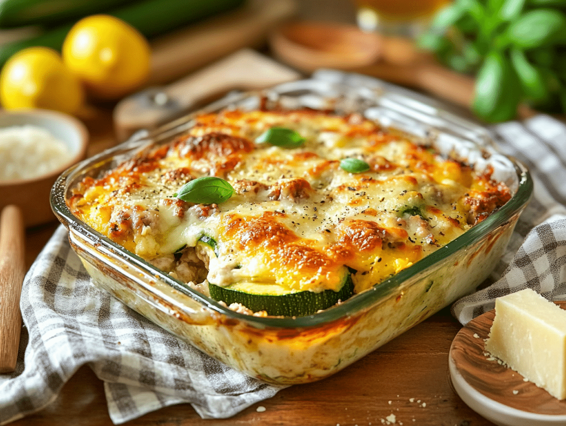Hearty Zucchini Stuffed Turkey