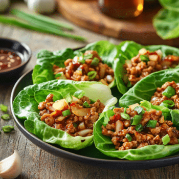 Healthy Turkey Lettuce Wraps 2 Healthy Turkey Lettuce Wraps