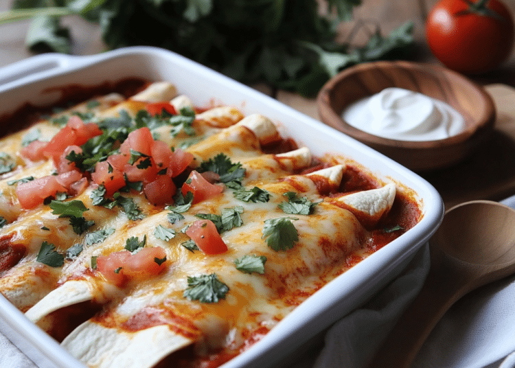 Easy Turkey Enchiladas
