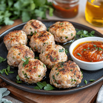 Special Baked Turkey Meatballs