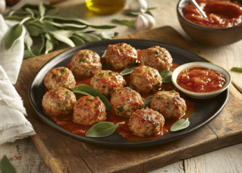 Special Baked Turkey Meatballs