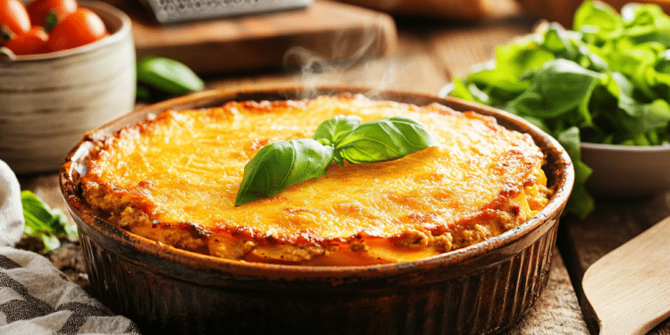 Sweet Chicken Lasagne