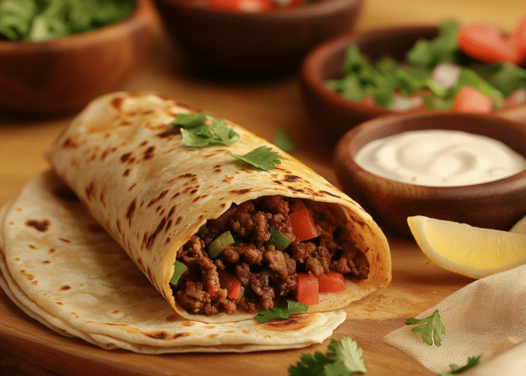 How To Make Indian Burritos
