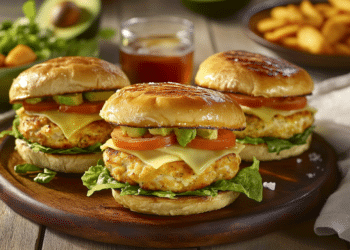 3 Steps To Healthy Chicken Avocado Burgers