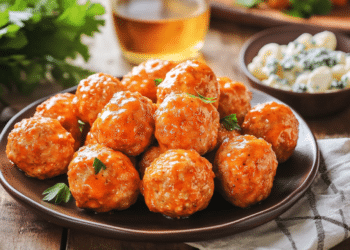 Buffalo Chicken Meatballs