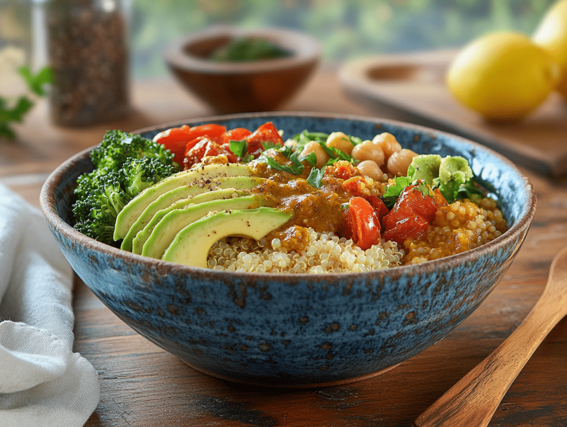 Easy Quinoa And Turkey Bowl