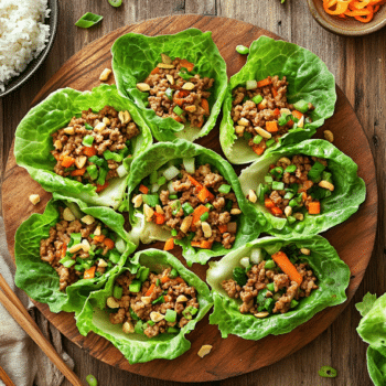 Asian Lettuce Wraps In Five Easy Steps