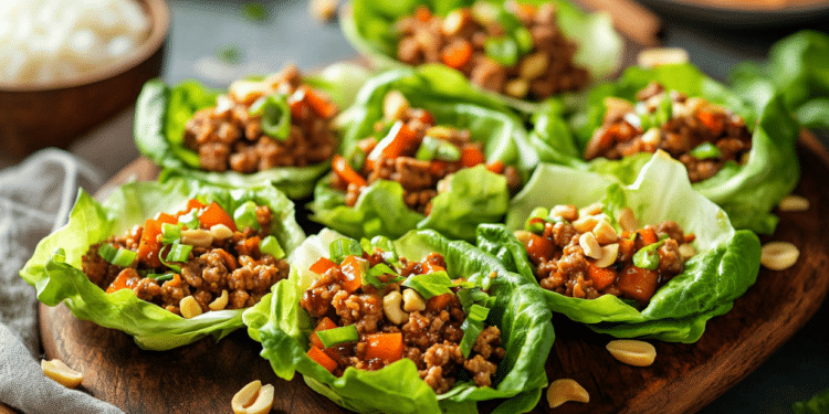 Asian Lettuce Wraps In Five Easy Steps