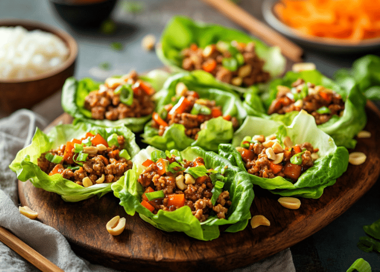 Asian Lettuce Wraps In Five Easy Steps