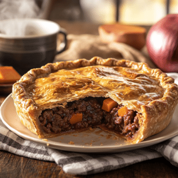 Meat And Sweet Potato Pie
