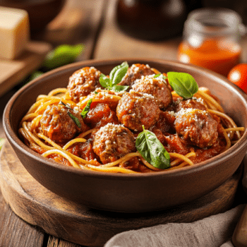 Delicious Italian Meatballs And Courgetti2