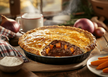 Meat And Sweet Potato Pie