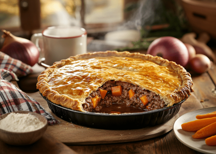 Meat And Sweet Potato Pie