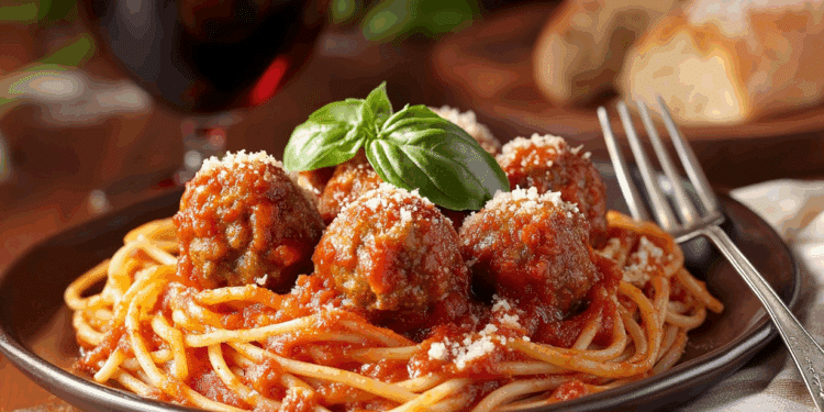 Good Old Spaghetti And Meatballs