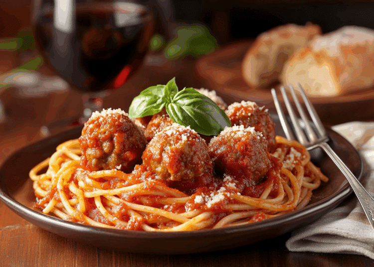 Good Old Spaghetti And Meatballs