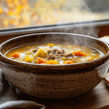 Ground Pork And Pumpkin Soup2