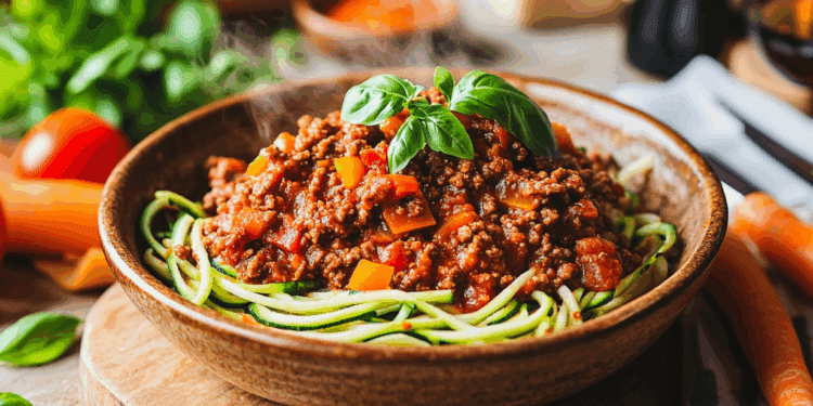 Paleo Spaghetti Bolognese