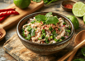 Thai Chicken Salad Larb Gai