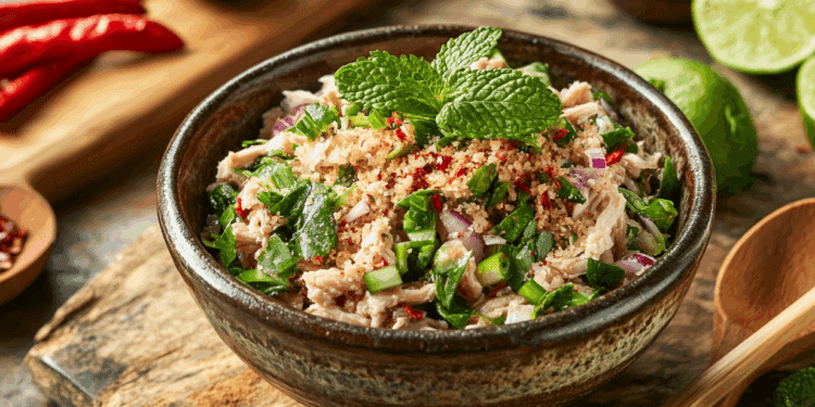 Thai Chicken Salad Larb Gai