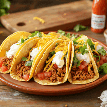 Ground Chicken Tacos