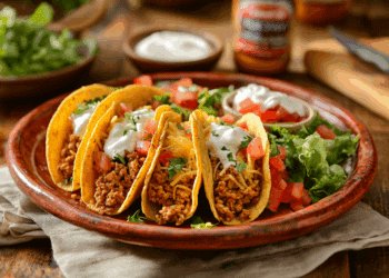 Ground Chicken Tacos