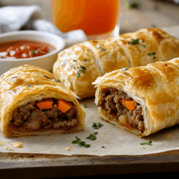 Gourmet Beef And Pork Sausage Rolls 2 Gourmet Beef And Pork Sausage Rolls