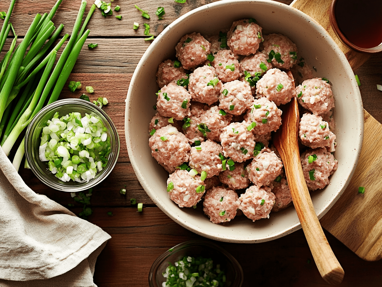 Ground Pork Mixture