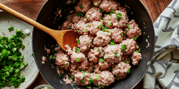 Ground Pork Mixture