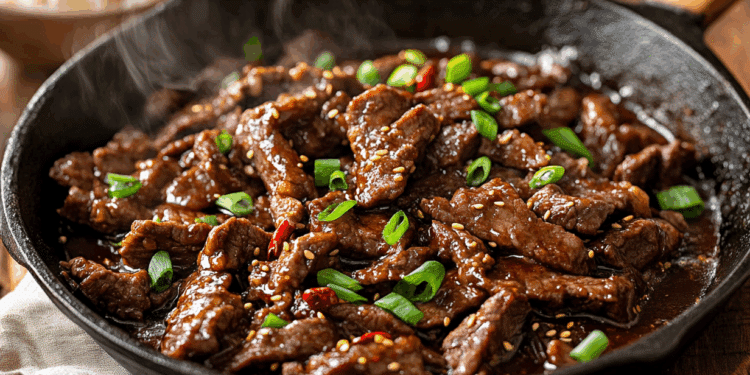 Szechuan Beef Stir Fry