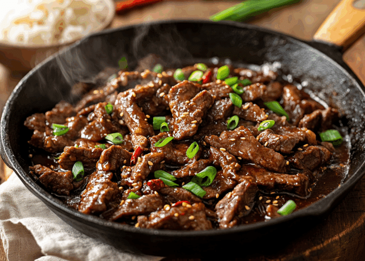 Szechuan Beef Stir Fry