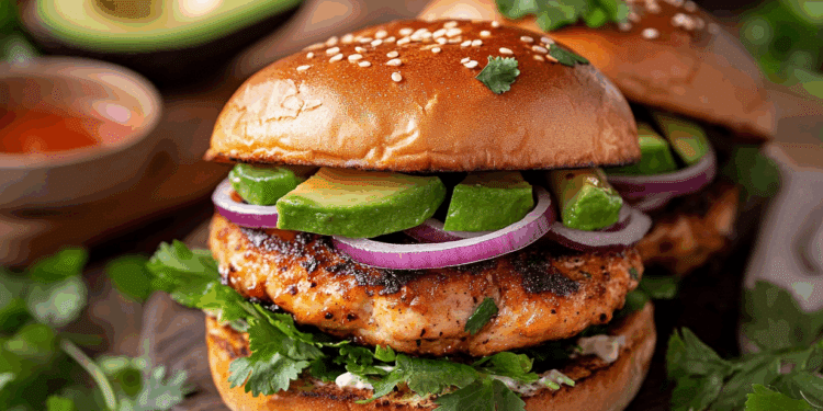Thai Chicken Burgers