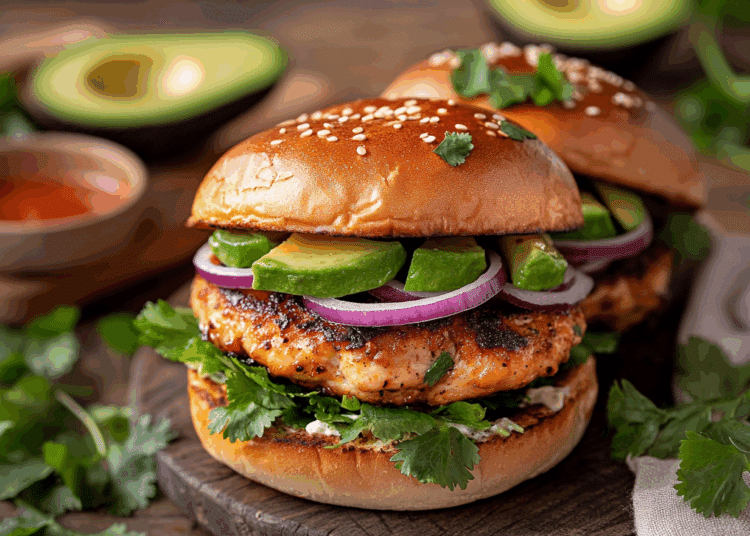 Thai Chicken Burgers 1 Thai Chicken Burgers