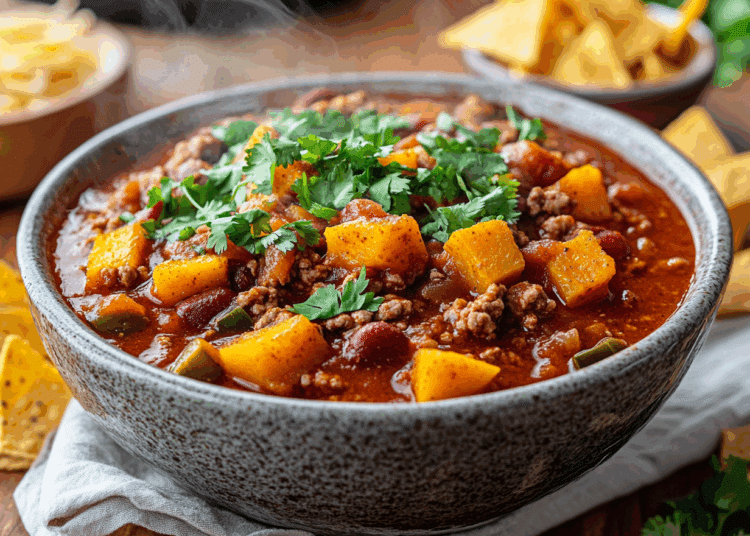 Slow Cooker Spicy Turkey Chili
