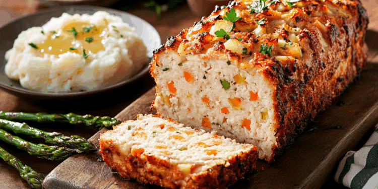 Tangy Tasty Apple Chicken Loaf