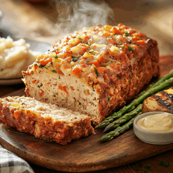 Tangy Tasty Apple Chicken Loaf