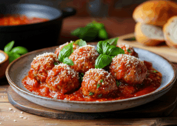 Meatballs In Marinara Sauce