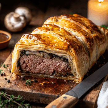 Beef Wellington Using Minced Beef Steak