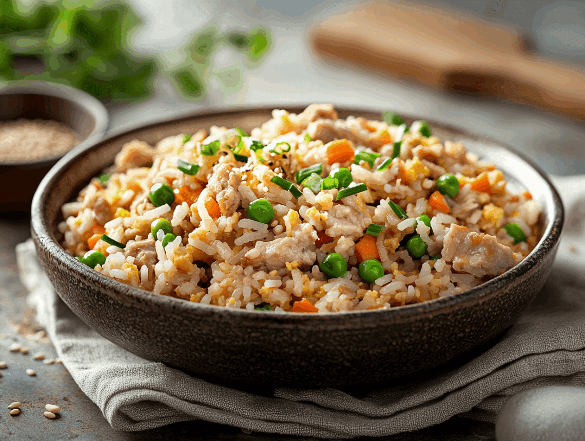 Flavourful Pork Fried Rice