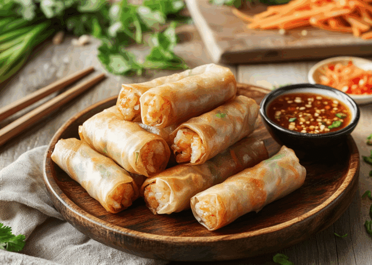 Crunchy Vietnamese Spring Rolls 1 Crunchy Vietnamese Spring Rolls