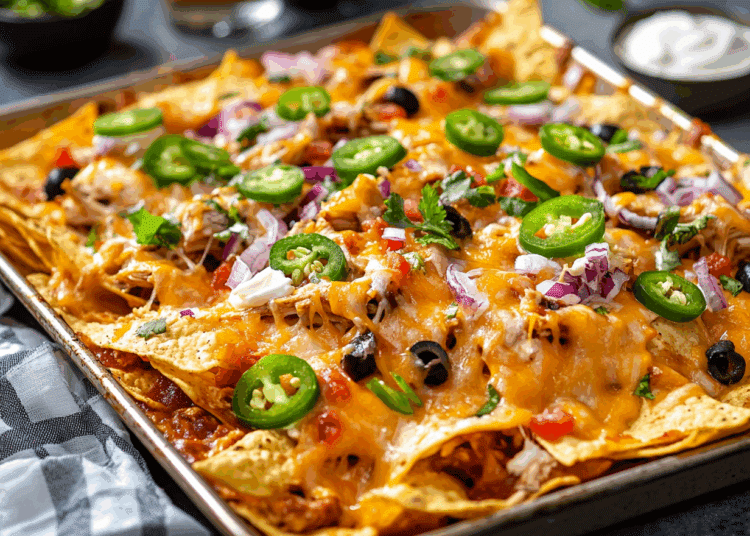 Loaded Bbq Chicken Nachos
