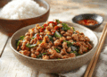 Hearty Ground Pork Stir Fry With Pickled Mustard Greens