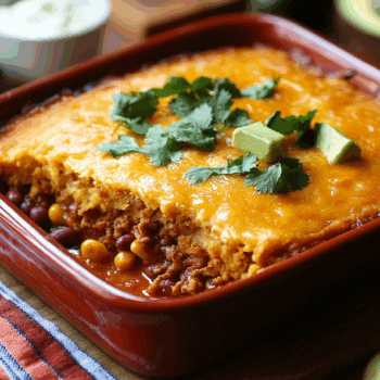Overloaded Turkey Enchilada Cornbread Casserole 2 Overloaded Turkey Enchilada Cornbread Casserole