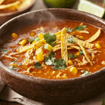 Lo-Cal Chicken Enchilada Soup